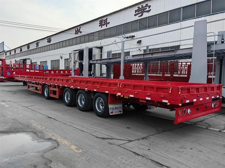 Flat Transport Semi-Trailer