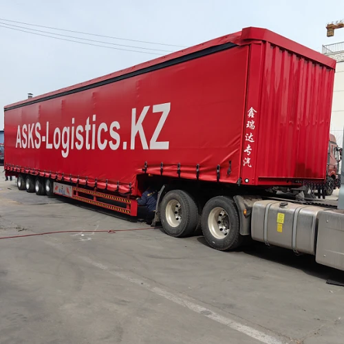 Seitenvorhang Semi-Trailer